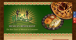 Desktop Screenshot of mariachisrestaurant.com